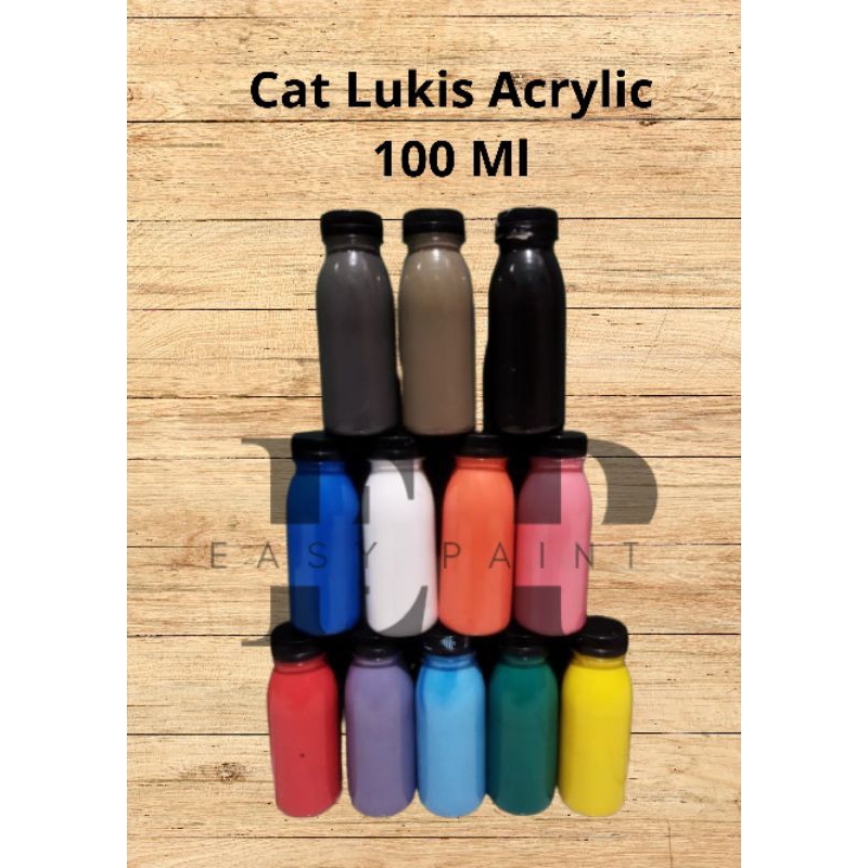 

Cat lukis akrilik 100ml Cat lukis 100ml Cat air 100ml