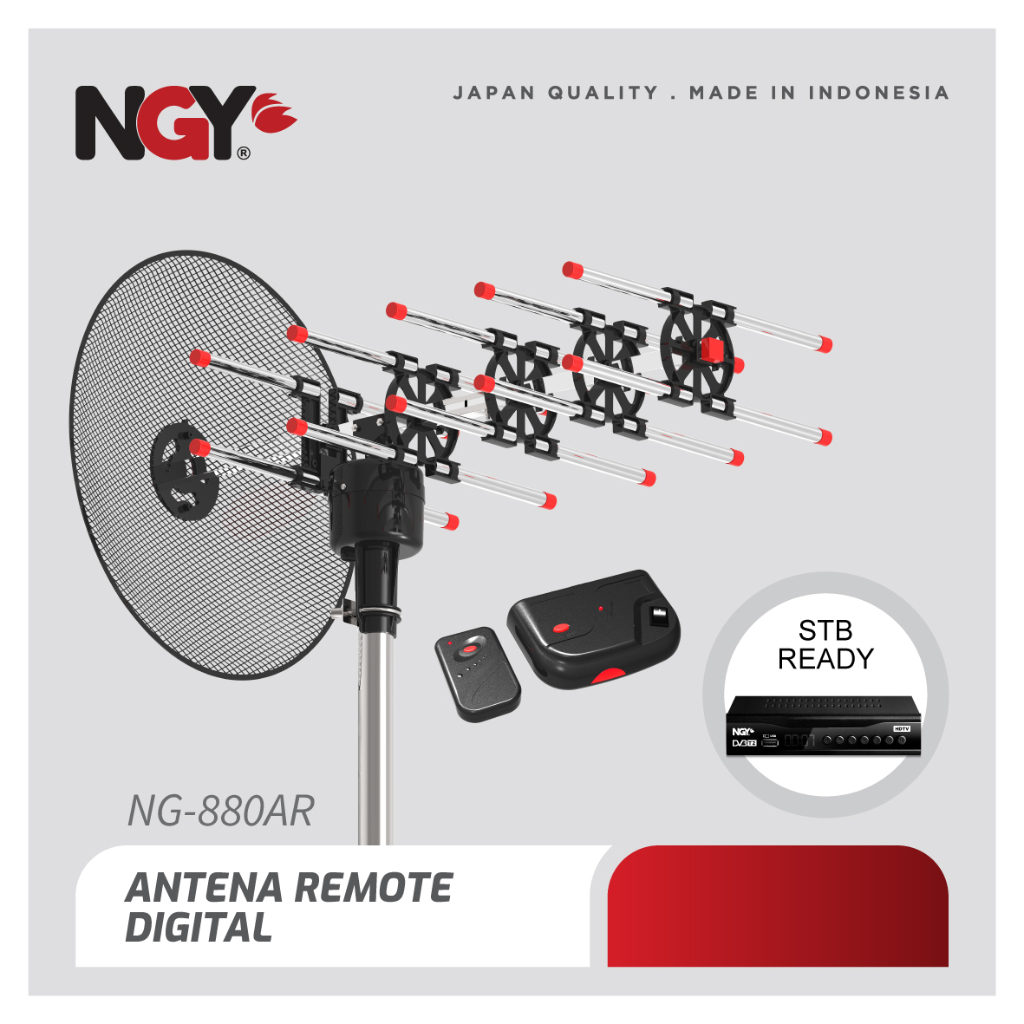 NAGOYA Antena TV Remote / Antenna TV Remot Digital Analog 880 | NAGOYA