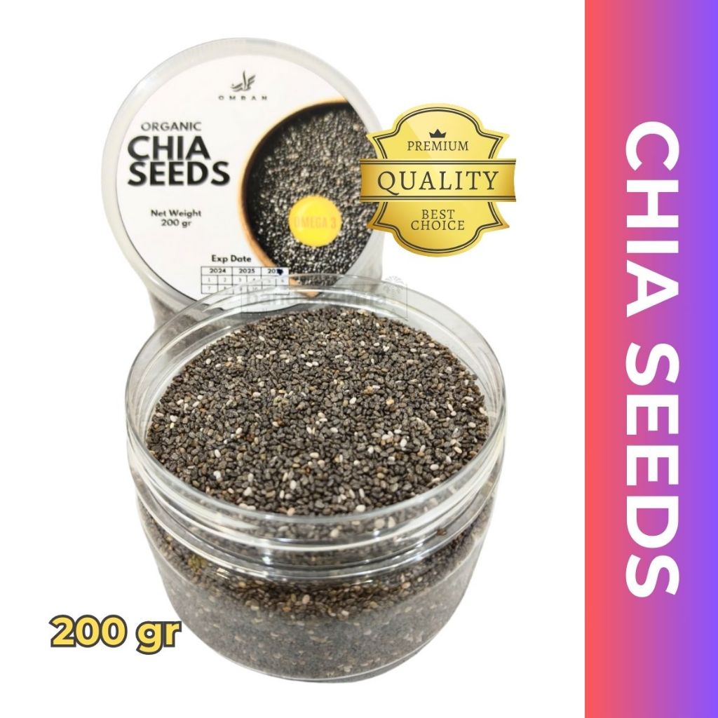 

Chia Seeds Original Penurun berat badan stabil gula darah penurun kolesterol