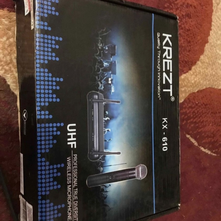 MICROPHONE KRETZ KX 610 WIRELESS ORIGINAL