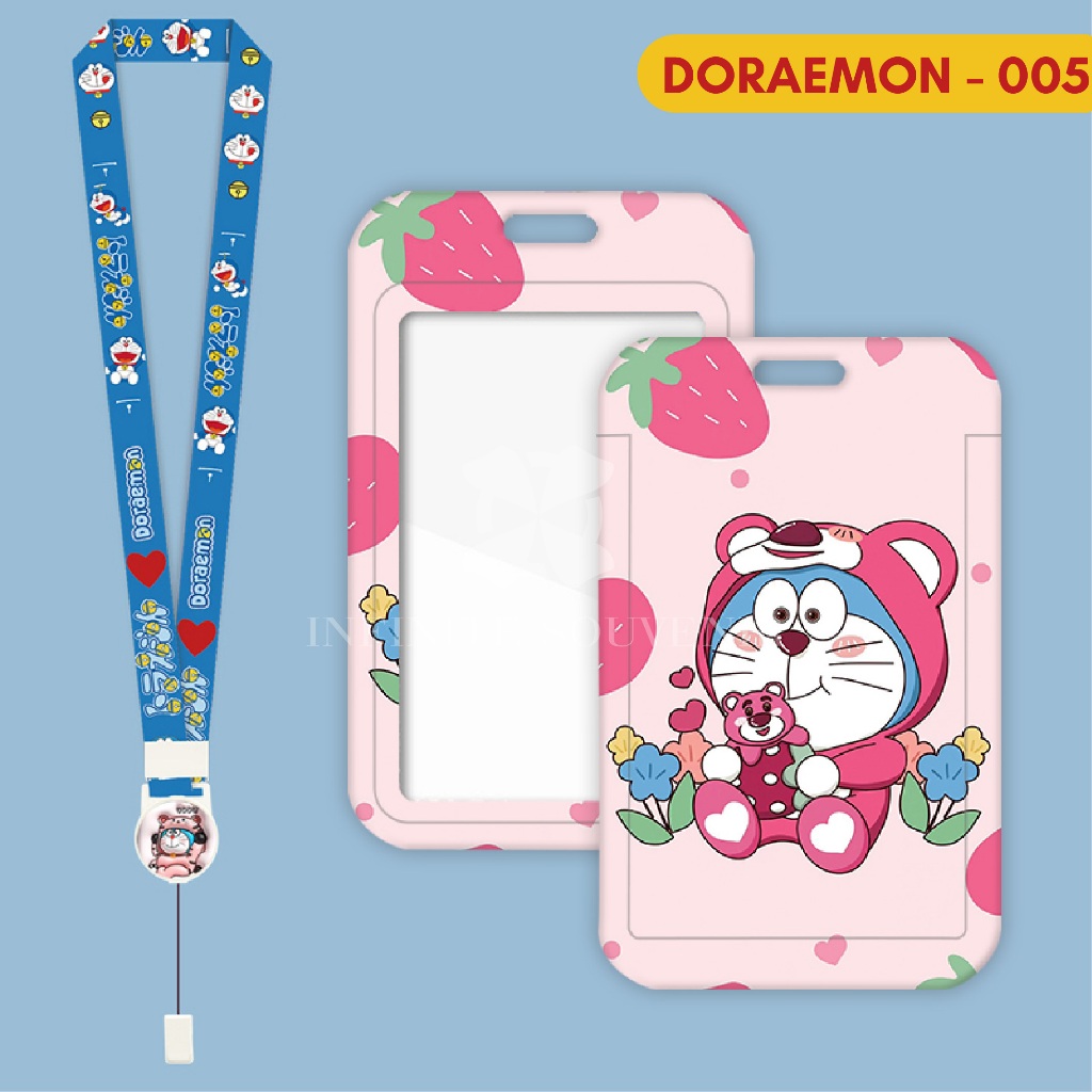 

HenJO (N017) ID Card Holder Tali Yoyo Doraemon / Nametag Yoyo / Card Holder Yoyo / Cat / Card Holder