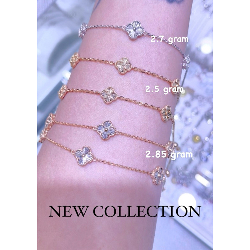 Gelang emas serut terbaru kadar 8k