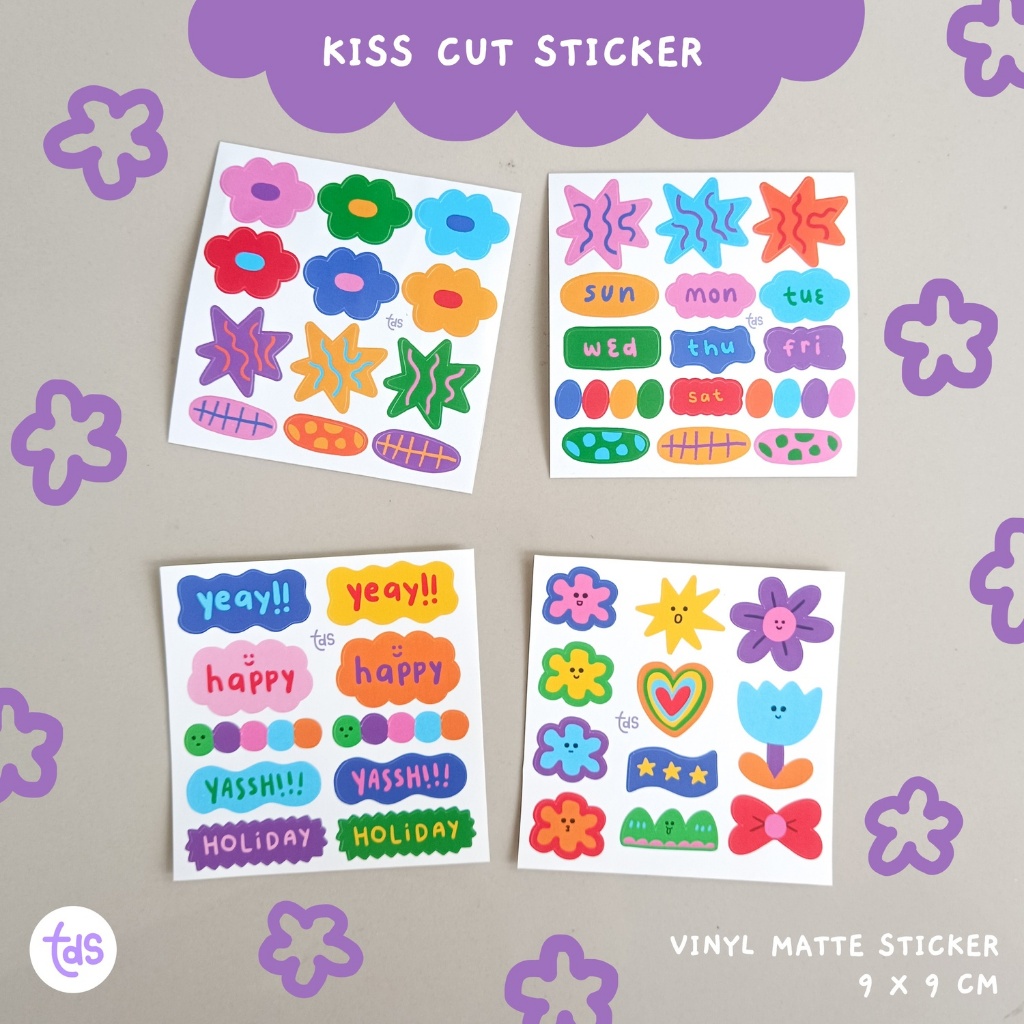 

MINI STICKER SHEET by TDS