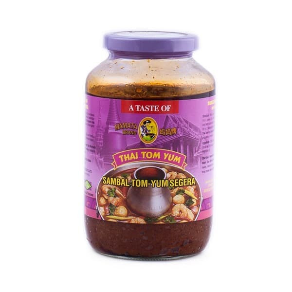 

Bumbu Masak Sambal Thailand Thai Tomyum Tom Yam Mamata Brand Kemasan Kaca 675 gr