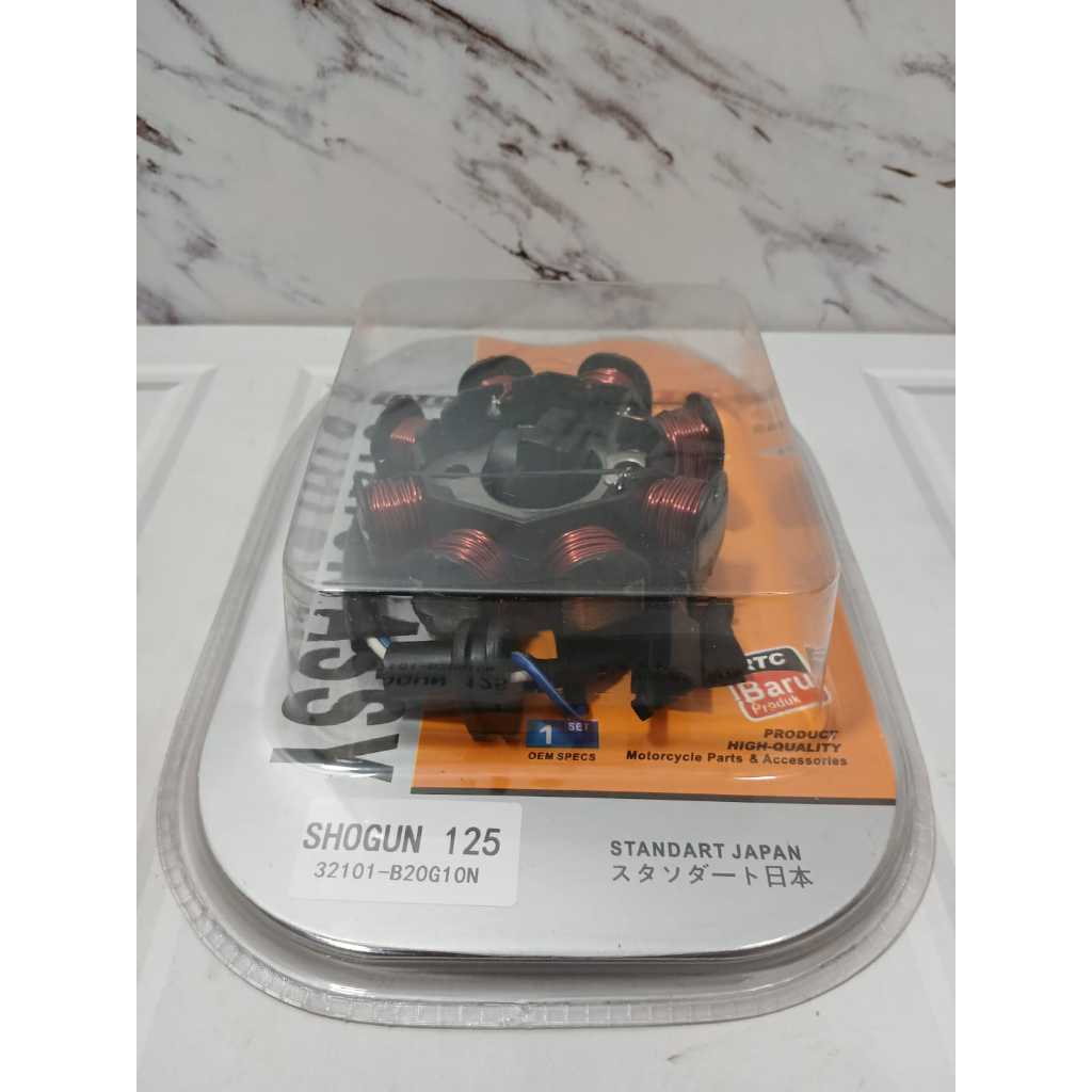 Spull shogun 125 Spul assy shogun 125 spul komplit merek RTC berkualitas