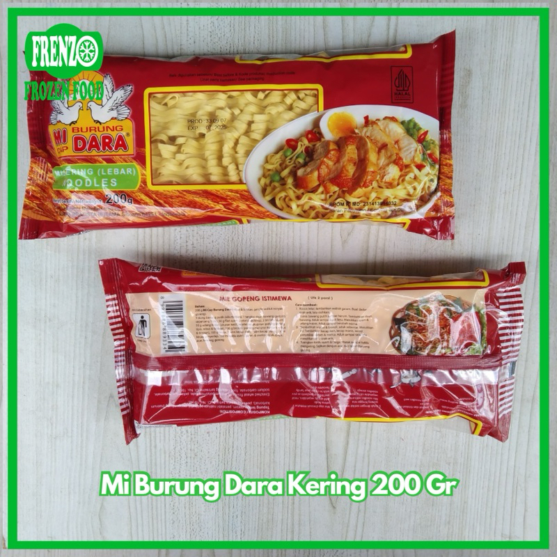 

Mi Burung Dara Kering 200 Gr