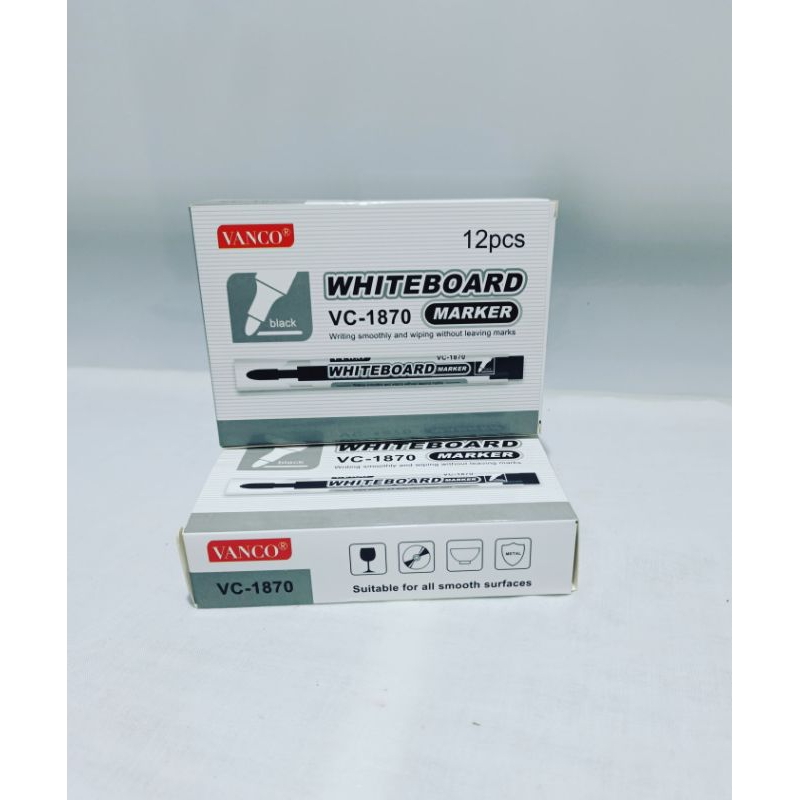 

Spidol Whitebord Vanso Per Box Isi 12 Pcs