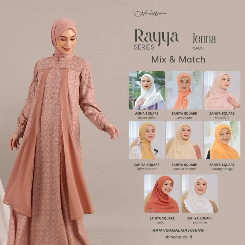 SALE GAMIS  NIBRAS SARIMBIT Ns 060 nibras gamis syari