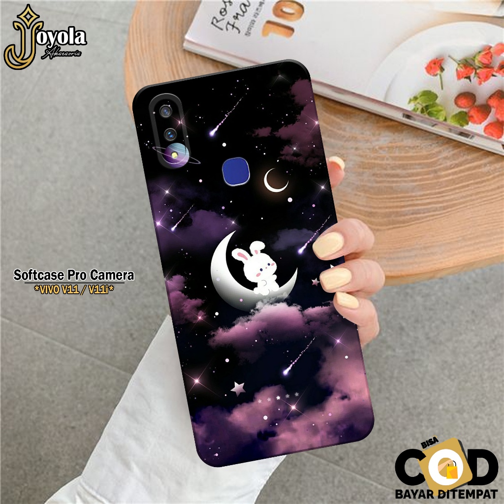 JOYOLA Case VIVO V11/V11i - Fahion Case Kartun - Softcase VIVO V11/V11i - Pro Camera - Casing VIVO V