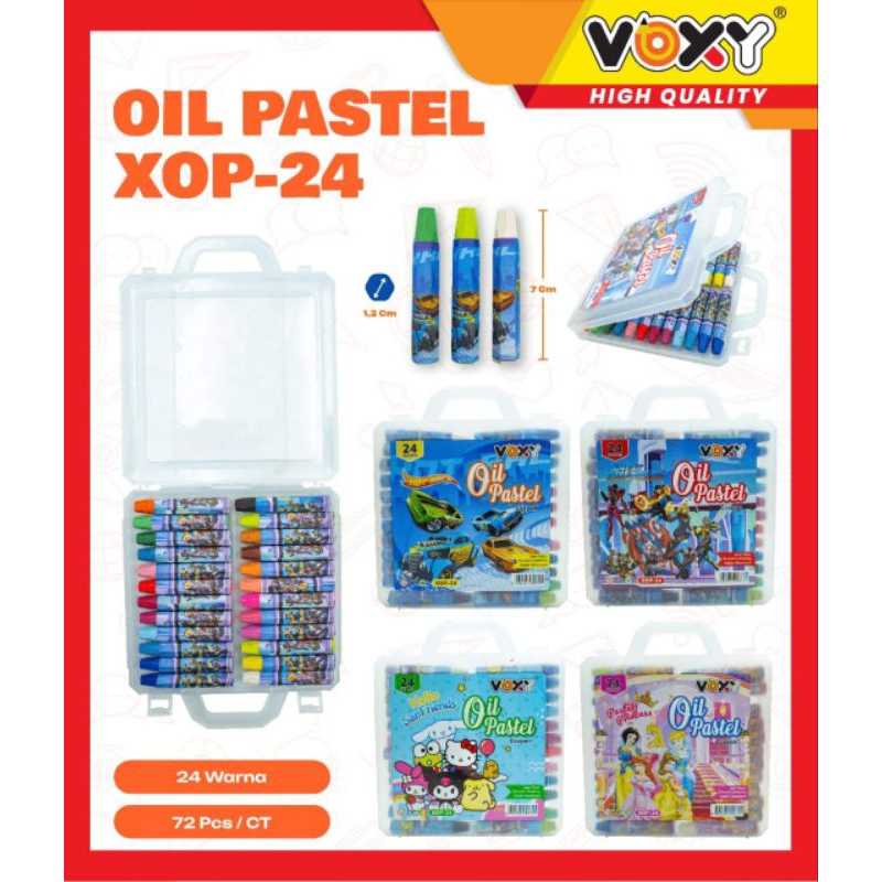 

crayon 24 warna fancy oil pastel 24 warna