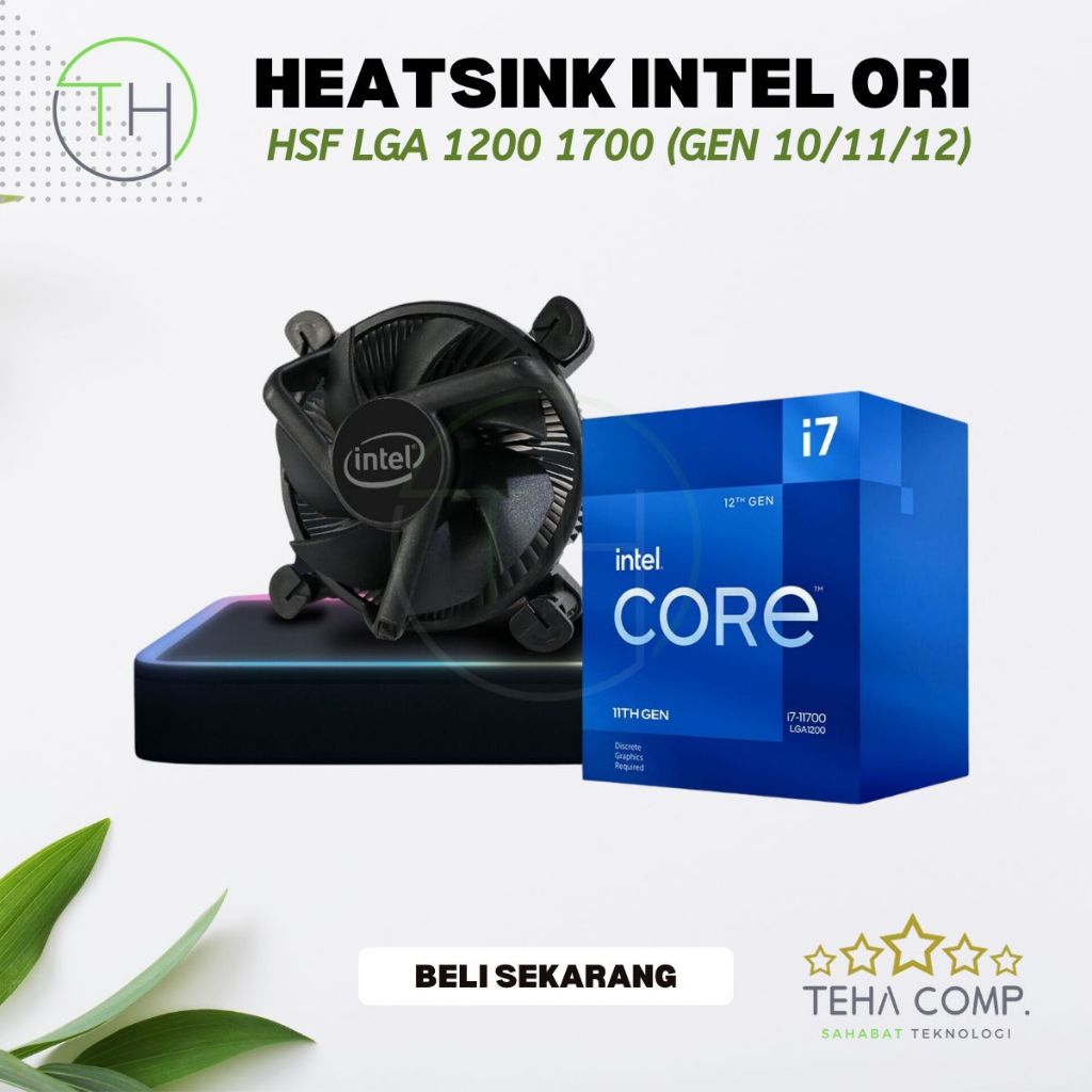 Heatsink H61 H81 H110 Combo LGA Fan Proc 1155 1200 1700 1156 HSF 775