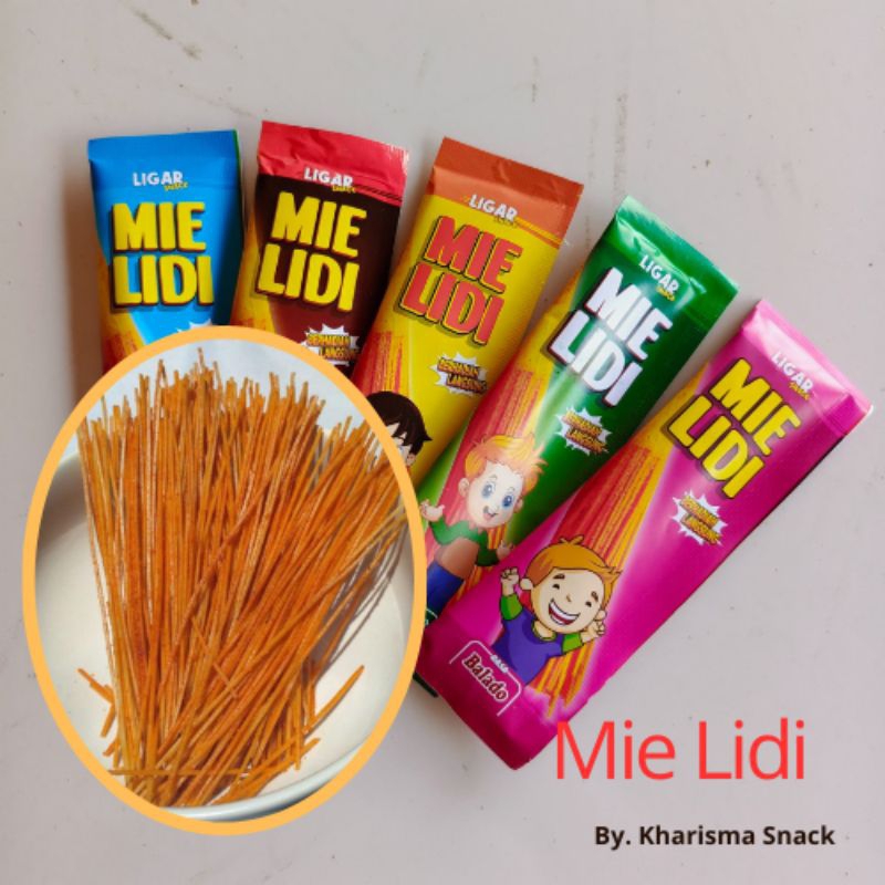 

Mie lidi karakter isi 20pc, jajan enak, jajan murah, teman camilan