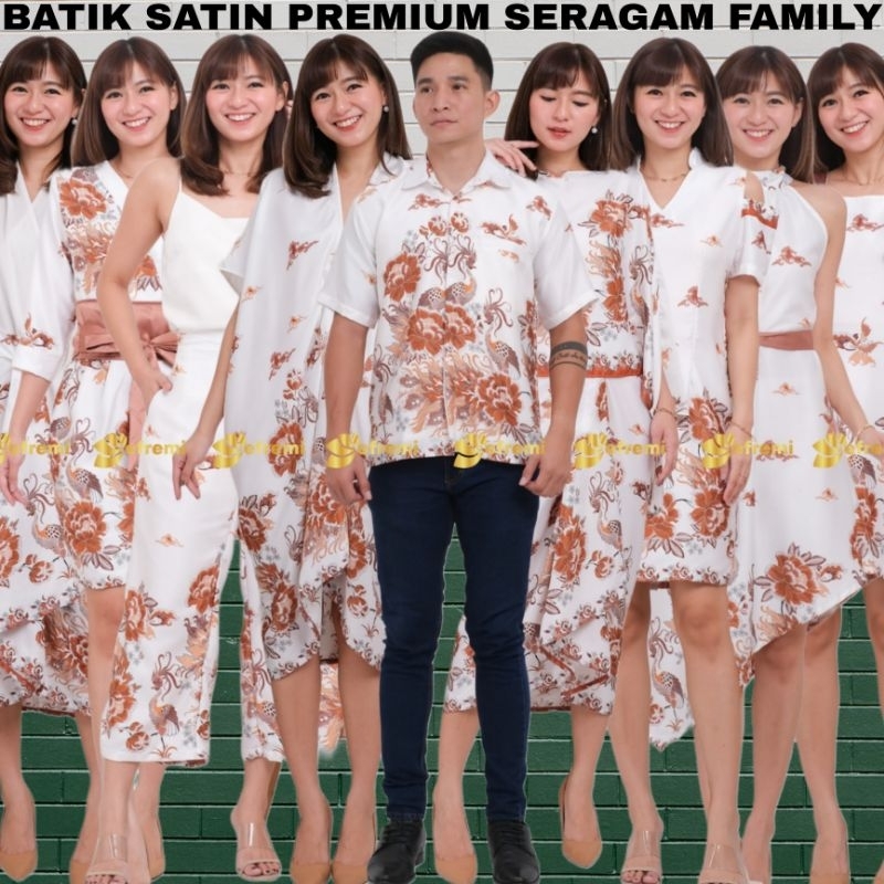 STELAN BATIK KELUARGA/STELAN BATIK KELUARGA/BATIK KAFTAN/KEMEJA KAFTAN COUPLE