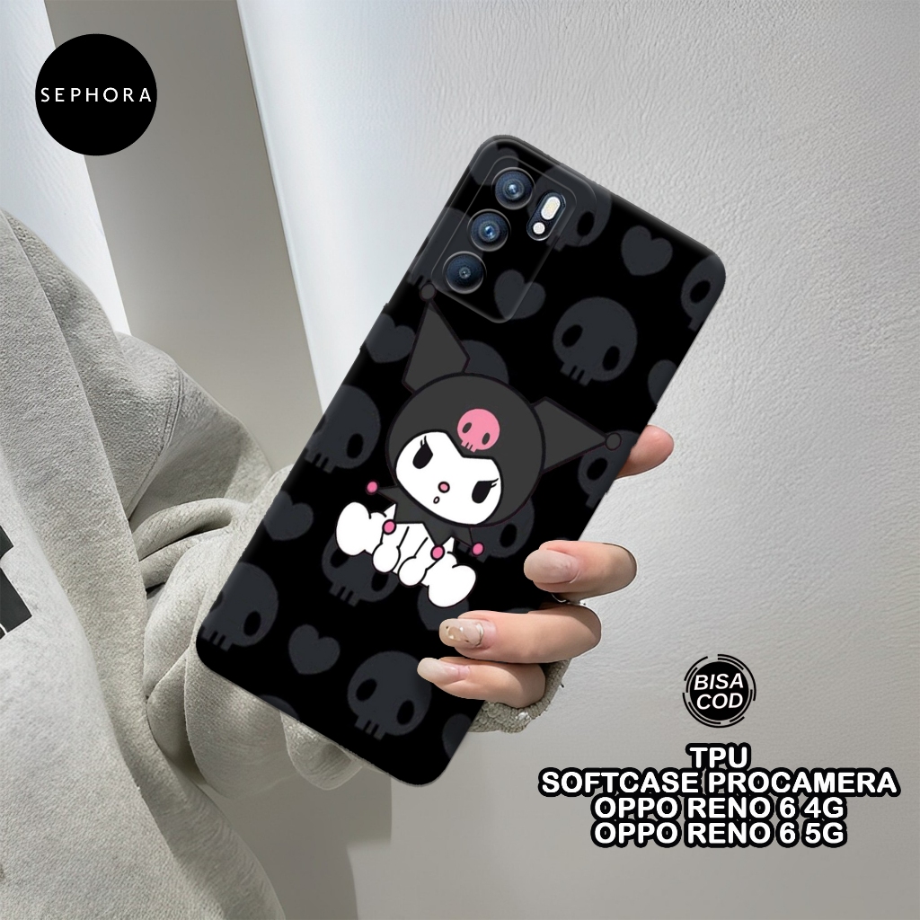 Softcase Oppo Reno 6 Terbaru - Fashion Case Lucu - Case Oppo Reno 6 - Case Pro Camera - Casing Oppo 