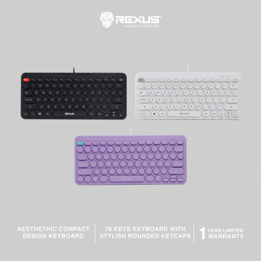 Rexus Keyboard Office K258 i V8F4