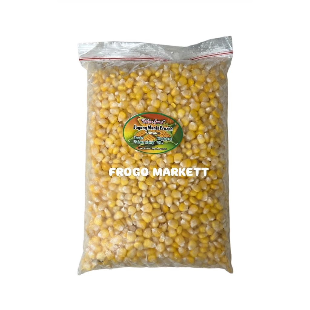

Jagung Pipil Jagung Manis Frozen Kebun Emas 1kg
