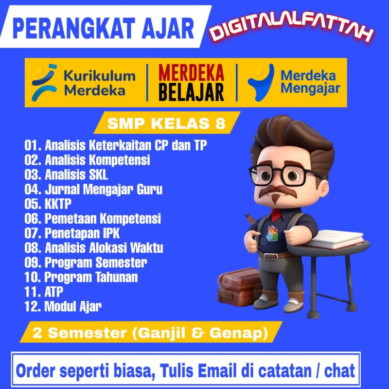 PERANGKAT PEMBELAJARAN KURIKULUM MERDEKA MODUL AJAR SMP KELAS 8