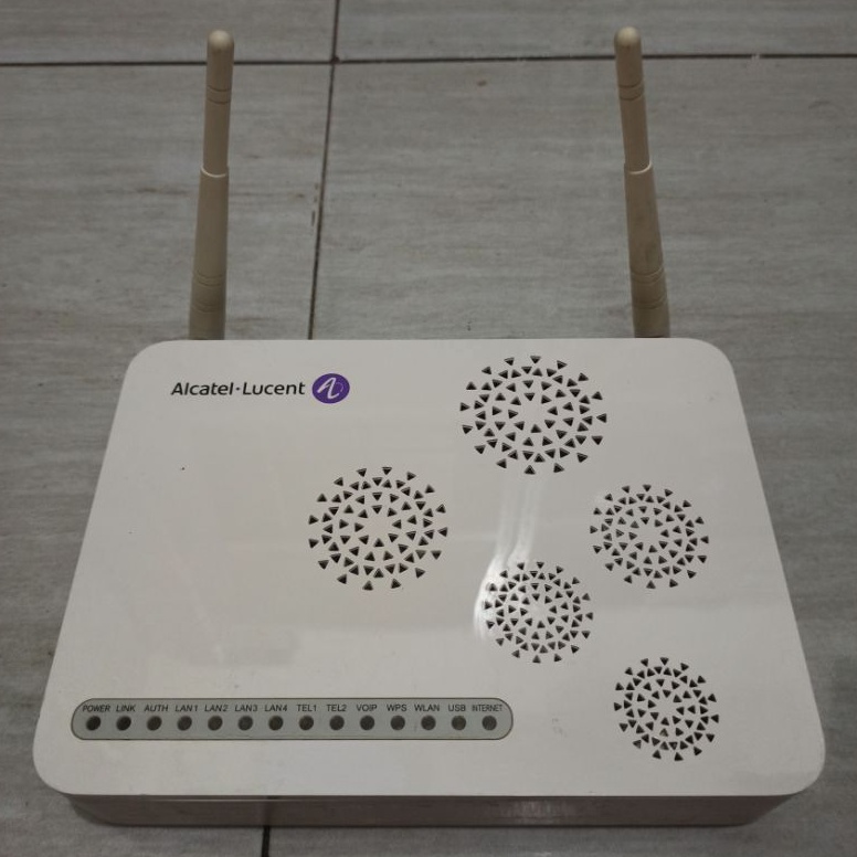 Modem Fiber Optic Alcatel Lucent L24WA n Q4A5