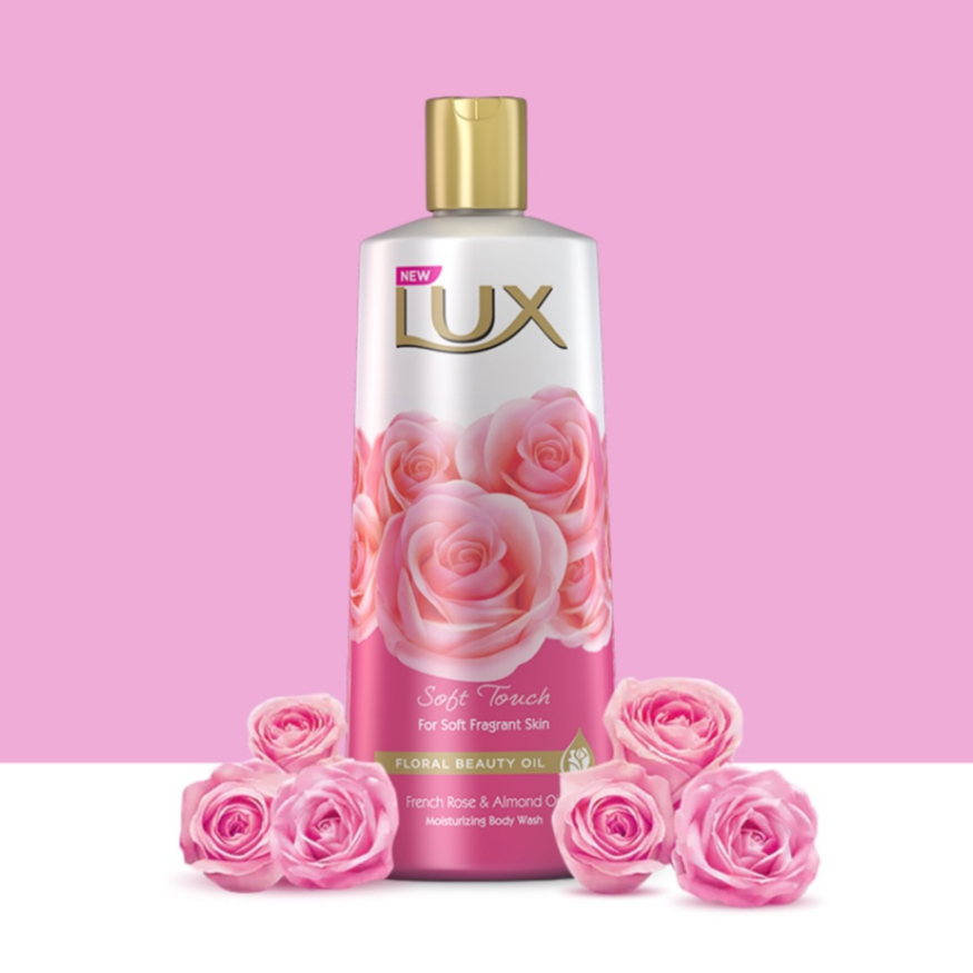 Lux Body Wash Botol Soft Rose 100ml