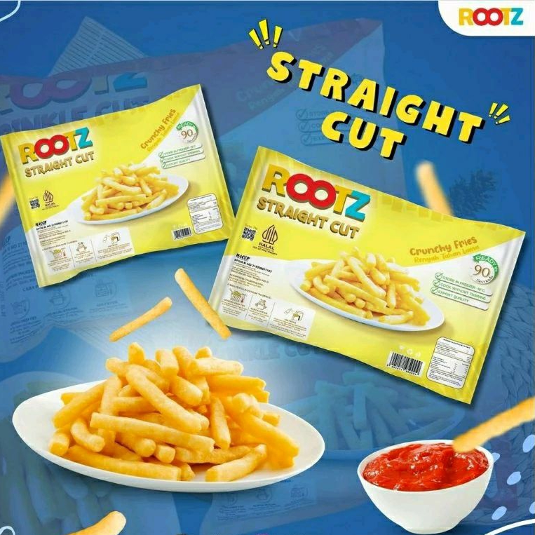 

ROOTZ Stick Singkong - Straight Cut