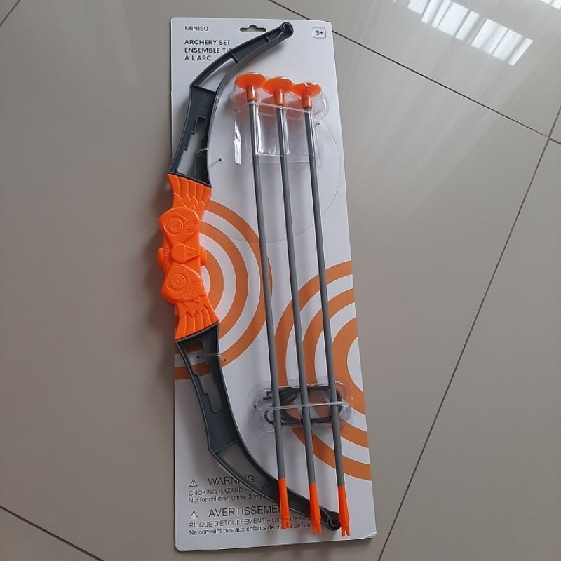 mainan anak archery miniso mainan anak panahan