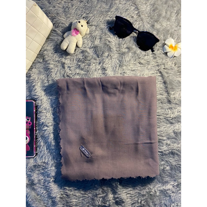 Koyu Hijab Abu Tua