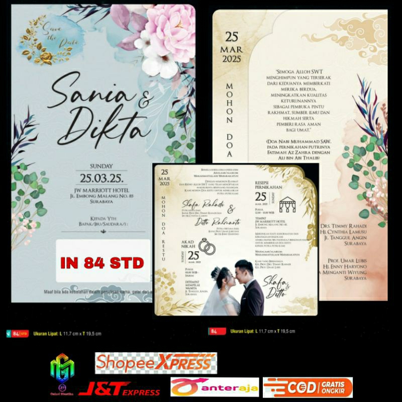 Undangan BC | Undangan Custom | Undangan Premium