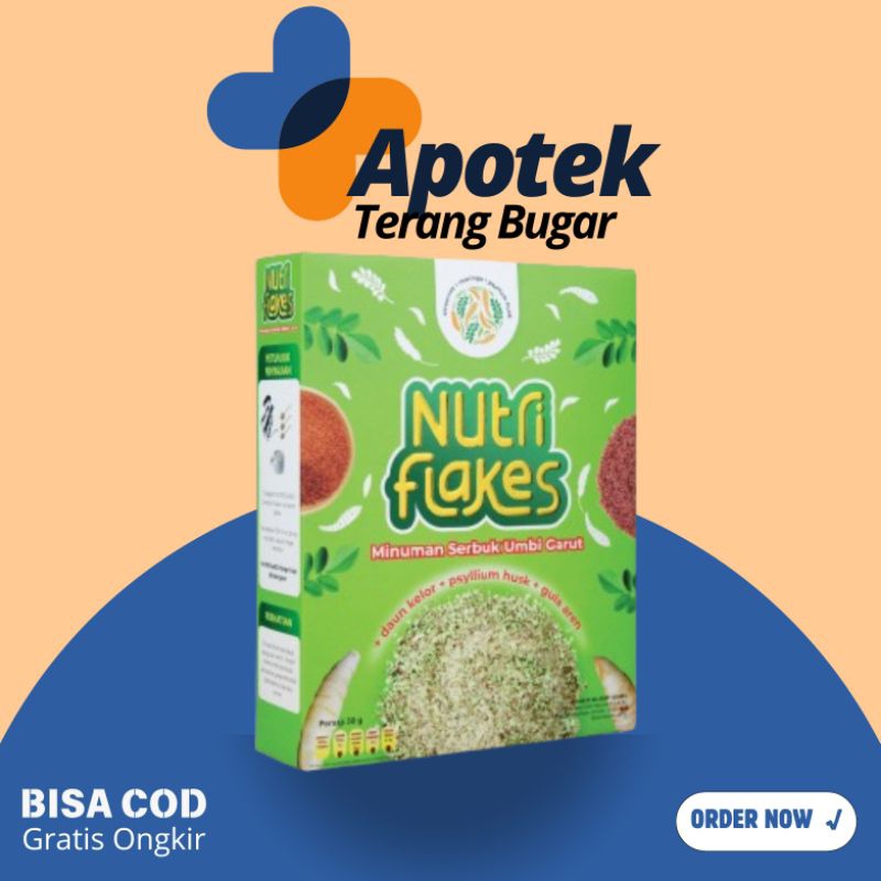 

NUTRIFLAKES SEREAL UMBI GARUT ATASI ASAM LAMBUNG