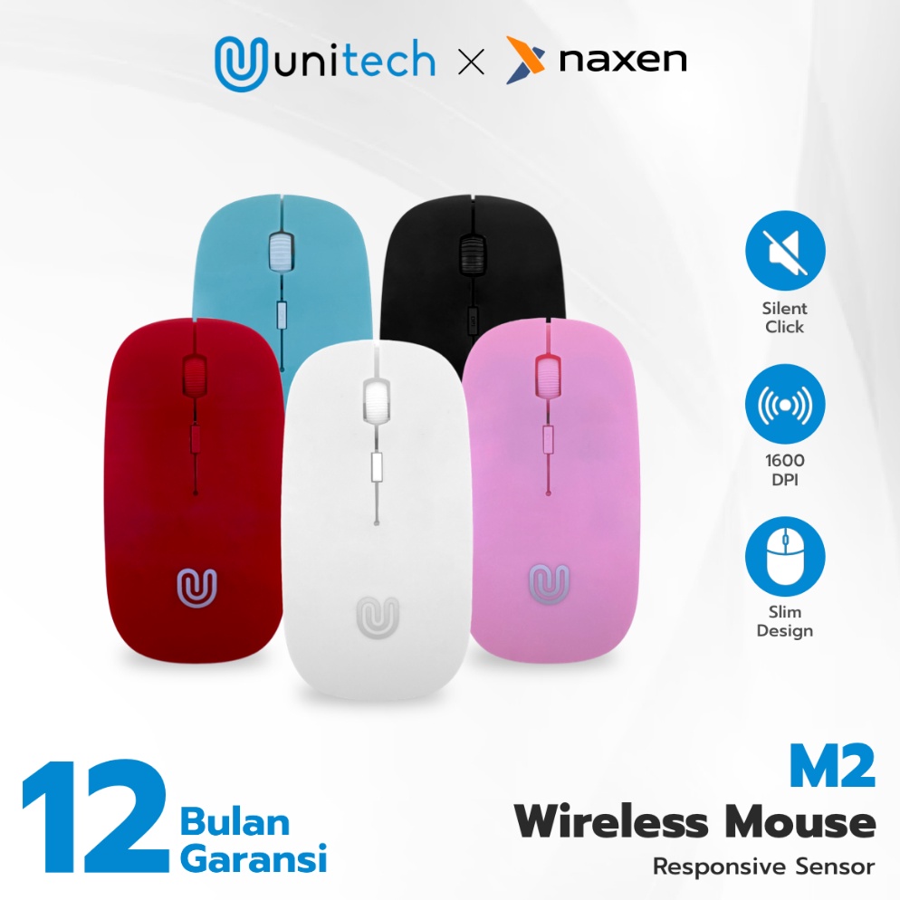 Wireless Mouse Unitech  Wireless Mouse M2 f X4W6
