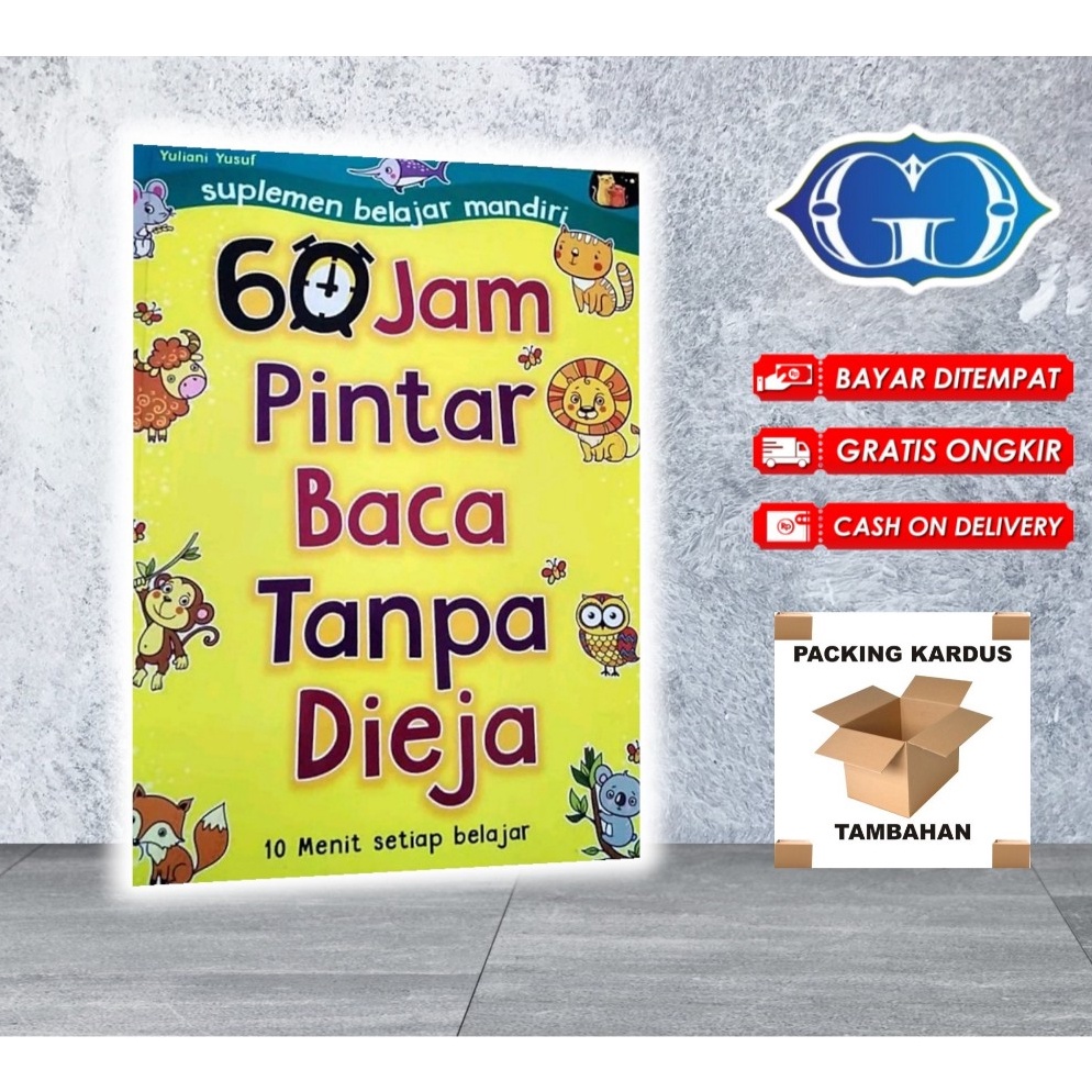 KODE Y33P Buku Anak 6 Jam Pintar Baca tanpa di eja