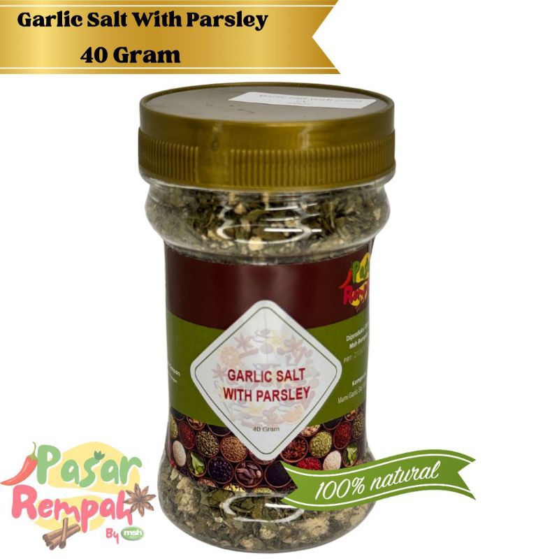 

Garlic Salt With Parsley