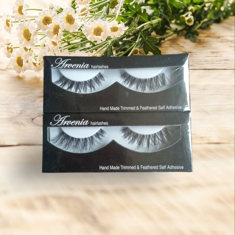 Arvenia Hairlashes Extension Eyelahs 12 Pcs - Bulu Mata