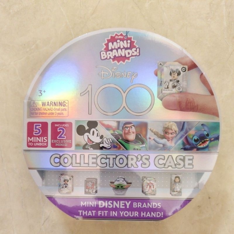 

mini brands disney 100 collector's case