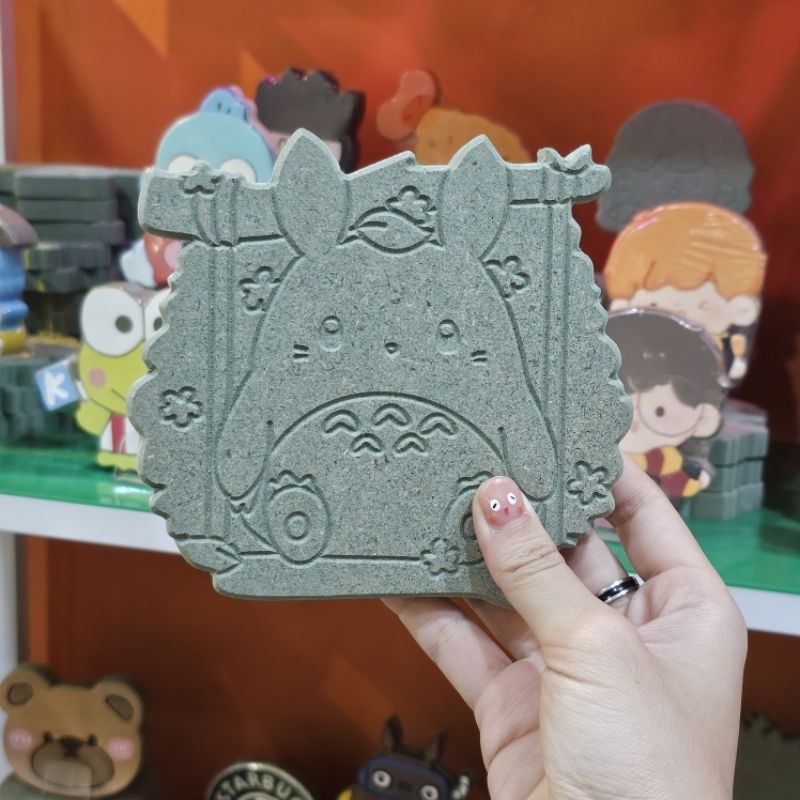 

WOODENGEM Totoro DIY Wood Character Painting Kit Set Mewarnai Melukis Mainan Anak Hampers Souvenir