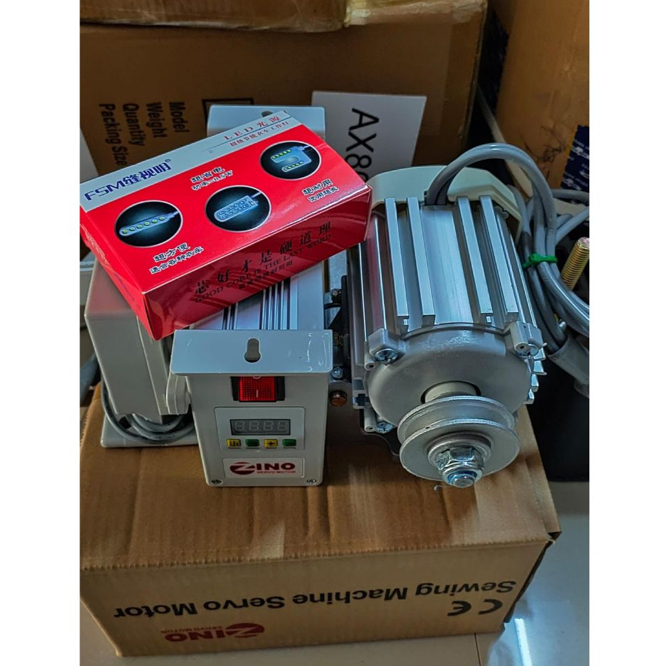 Dinamo Servo Motor Mesin Jahit Industri Garmen Merk Zino