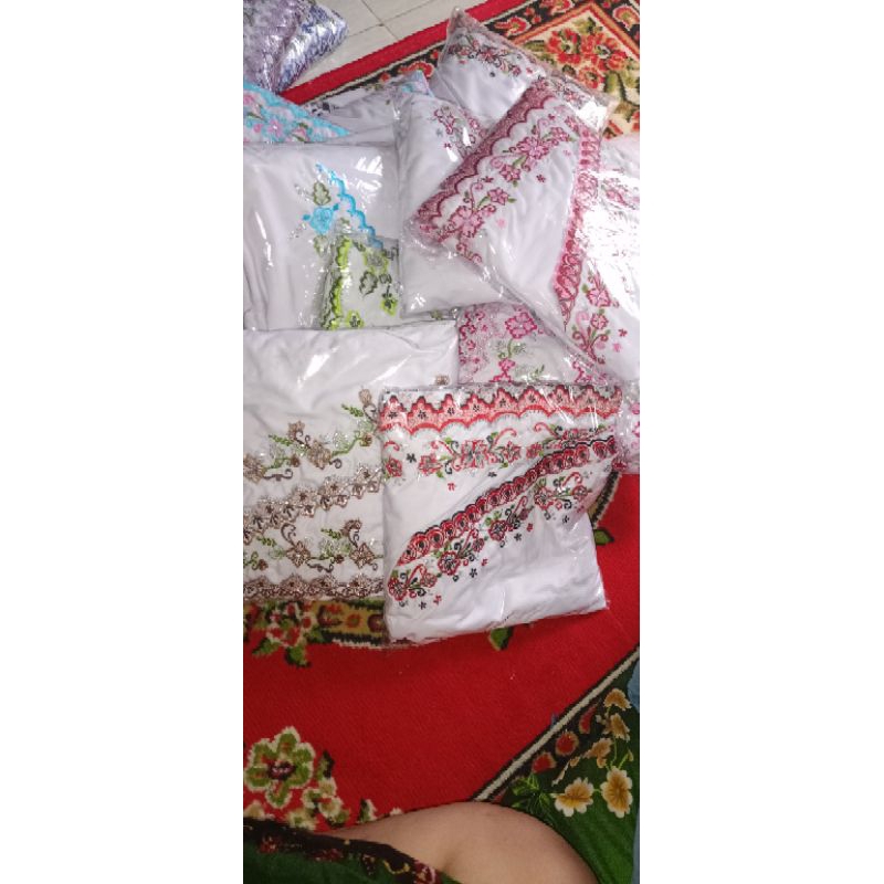 MUKENA POLINO BORDIR MADURA/MUKENA DEWASA