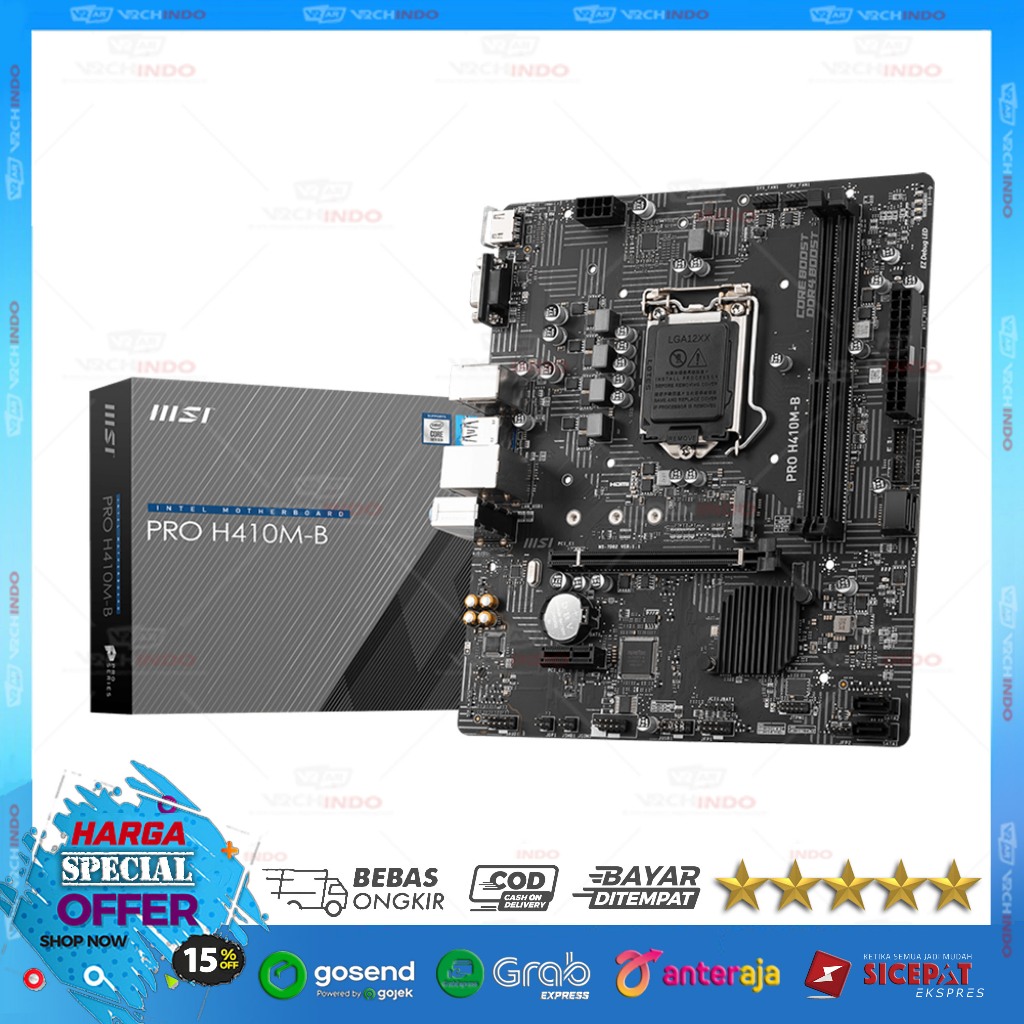 MSI MOBO  H410M-B / Motherboard MSI PRO H410M-B