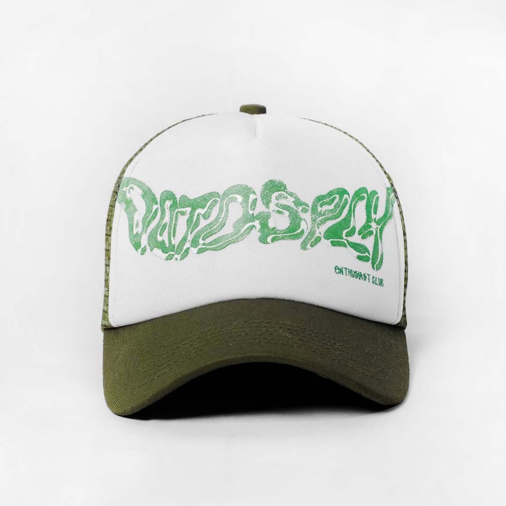 OOTDSUPPLY Polo Caps Trucker Cold Green White Green I Topi Hat Pria & Wanita | CAP23