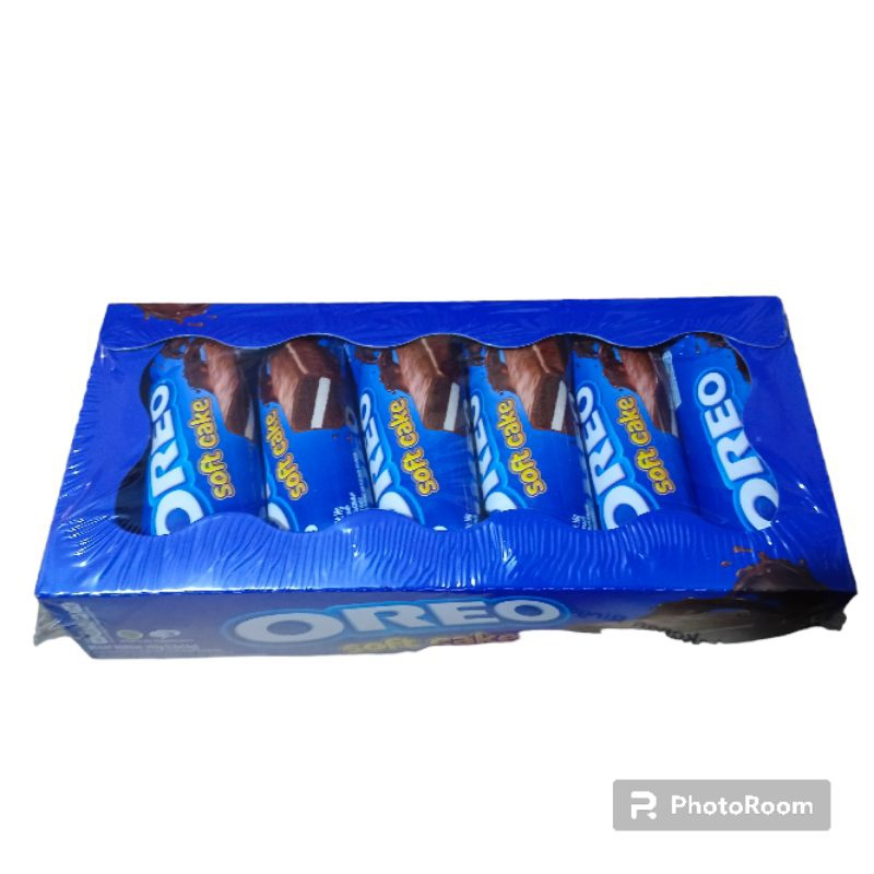 

[ SNACK ] Oreo Soft Cake Rasa Coklat dengan Krim Vanila isi 12pcs