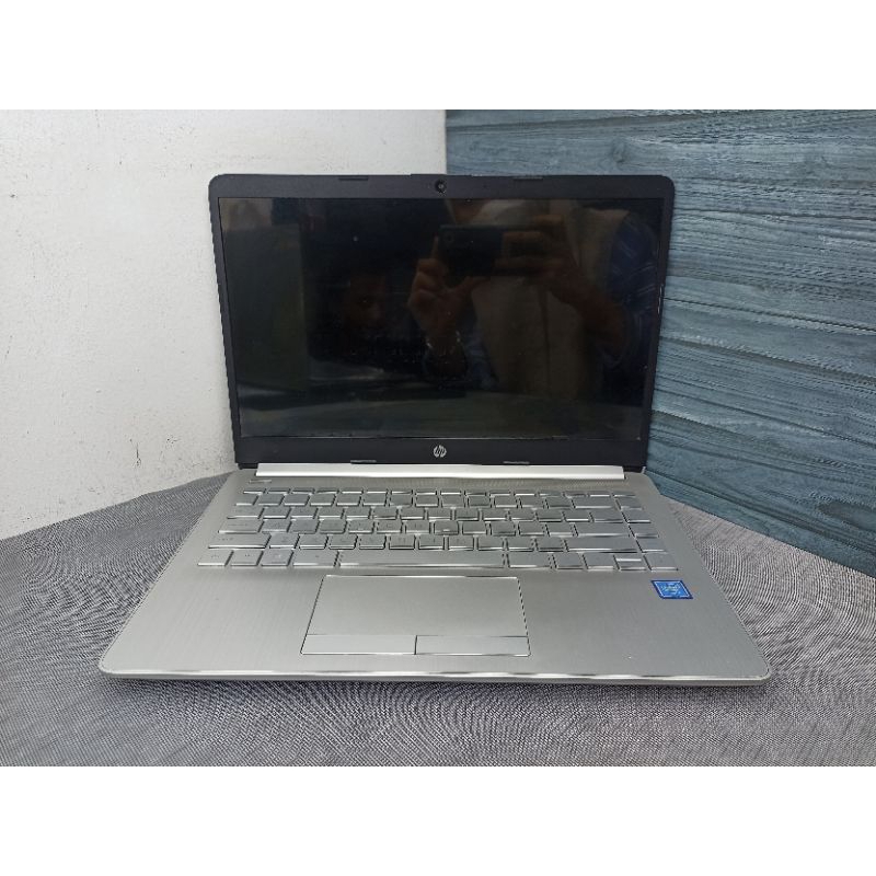 LAPTOP HP MODEL 14S-CF1051TU INTEL CELERON RAM 4 GB SSD 512 GB WIN 11 LAPTOP SLIM SECOND MURAH