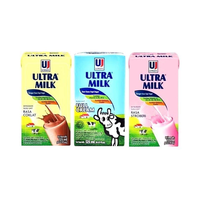 

❤️ FAMILY ❤️ ( 1 KOTAK ) Ultra milk susu UHT / Susu kotak 125 ML