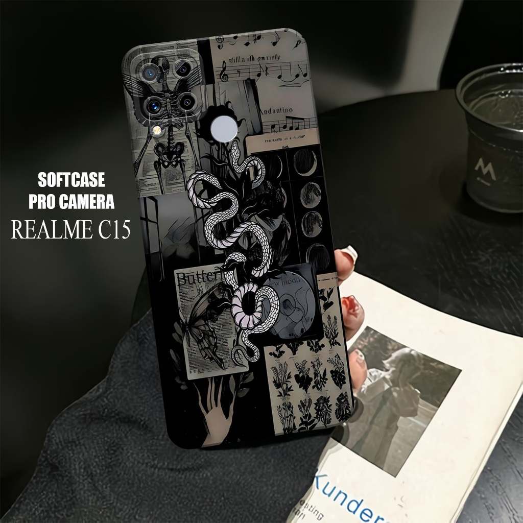 Case REALME C15 Terbaru - Softcase REALME C15 - Softcase Pro Camera - Casing Hp REALME C15 - Kesing 
