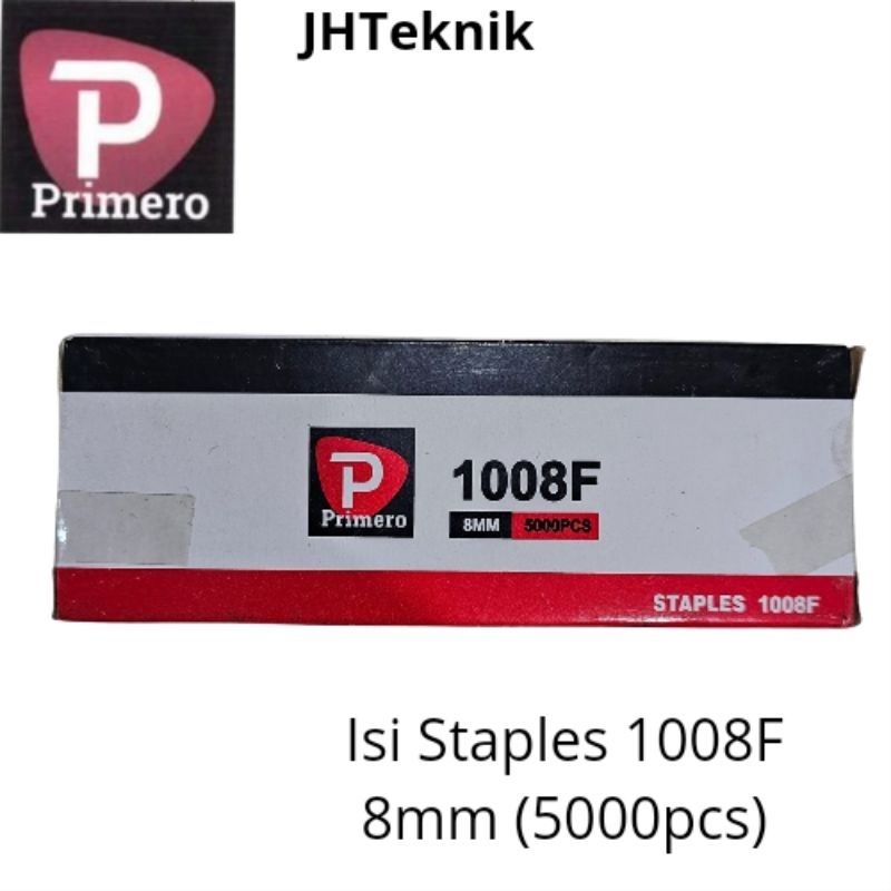 

JHTeknik Isi Staples 1008F (5000) PRIMERO/Paku tembak Staples 1008F Primero/Isi Refill Staples 1008F Primero 100% ORIGINAL