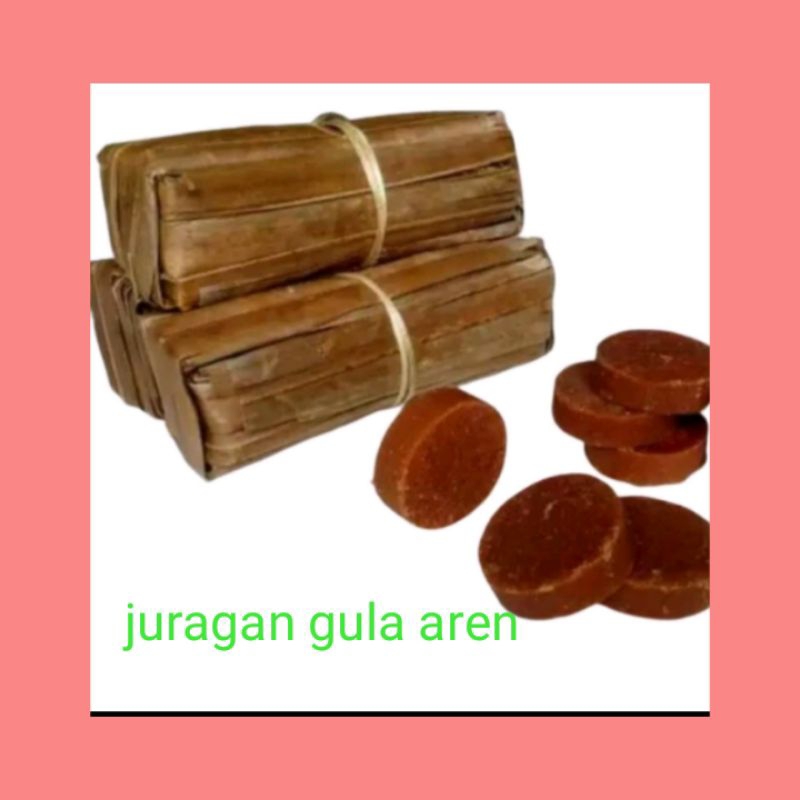 

gula aren asli - gula aren organik kemasan 1 kg . isi 5-8 keping