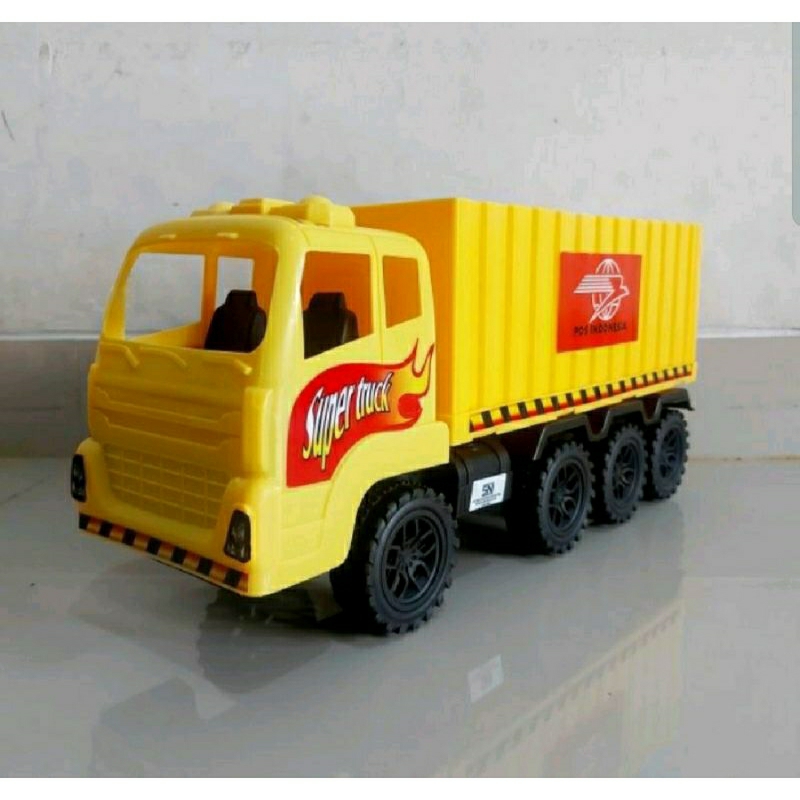 Mainan Truk Box Ekspedisi Jumbo - Miniatur Mobil Kontainer Anak Laki Cowok