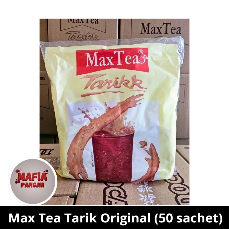 

Max Tea Teh Tarik Original 5 renteng / 50 sachet