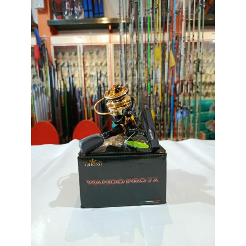 Reel Ajiking Wahoo Pro 7X 3+1 BB