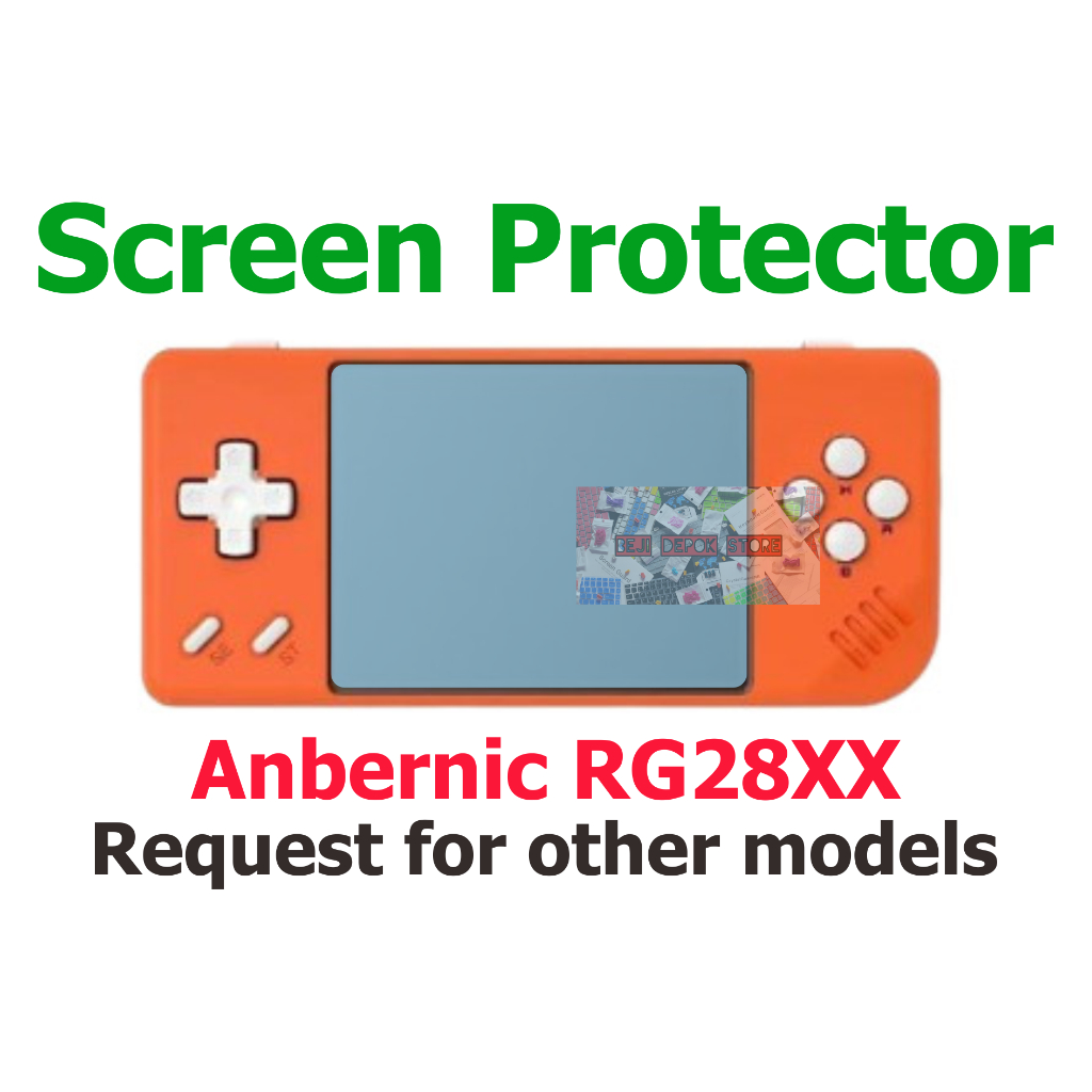 Screen Protector Screen Guard Anbernic RG28XX Konsol Video Game