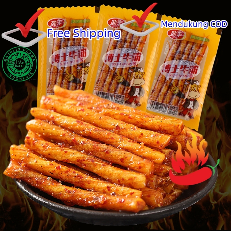 

Makanan ringan kampus yang populer [Jinfeng Boshiniujin] Grosir Camilan Halal Impor Murah Latiao