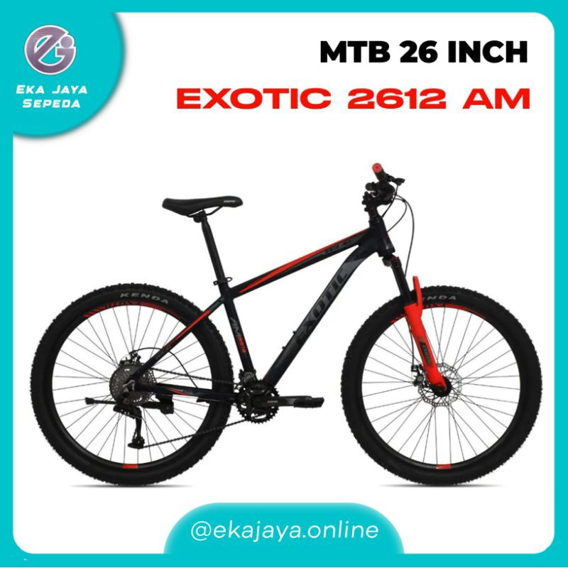 Sepeda Gunung MTB 26 27.5 Inch Exotic 2612 AM